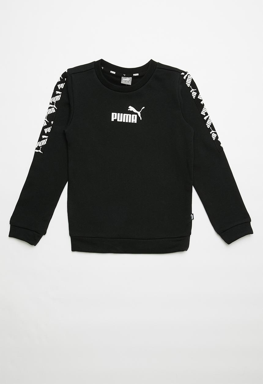 PUMA - Amplified crew tr b puma - black