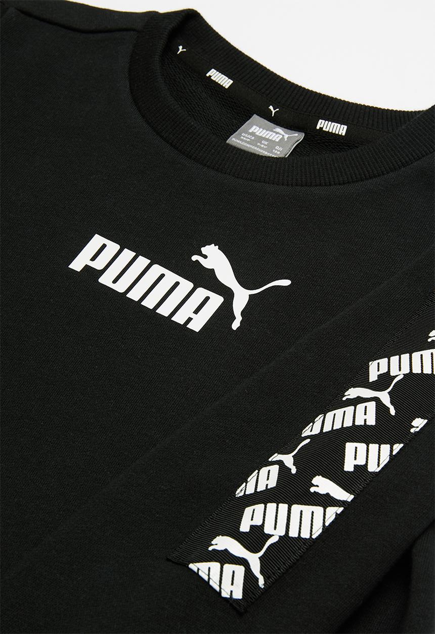 PUMA - Amplified crew tr b puma - black