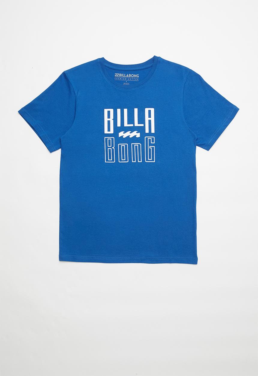 Billabong  - Thousand stacks short sleeve tee - blue