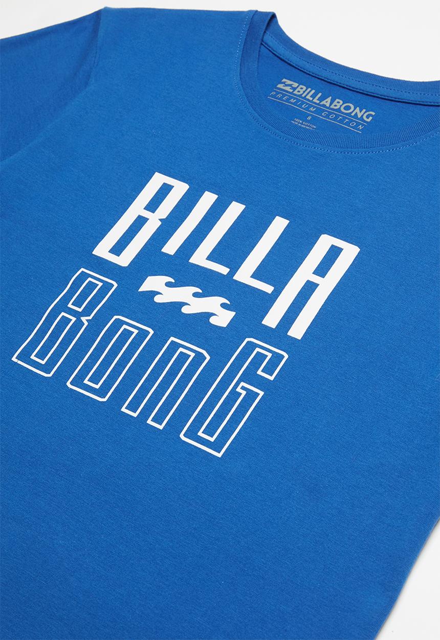 Billabong  - Thousand stacks short sleeve tee - blue