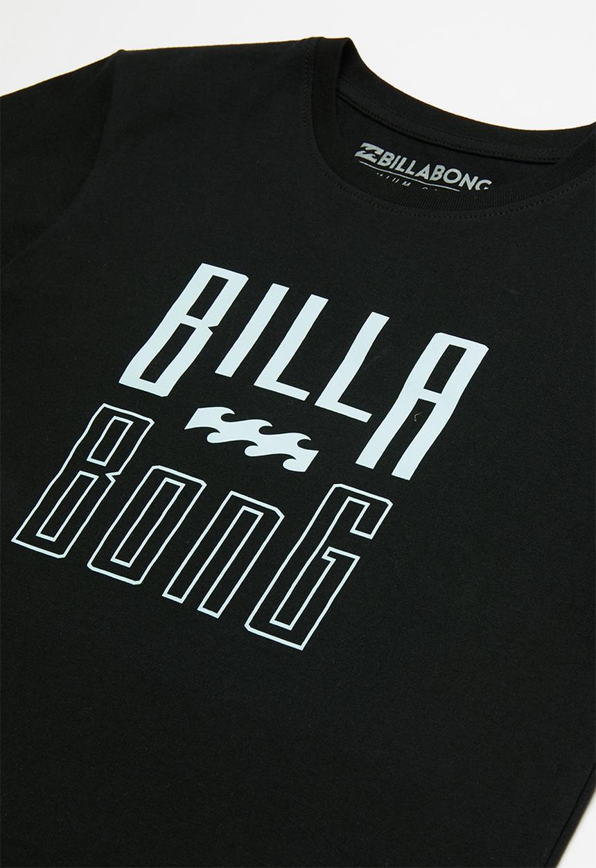Billabong  - Thousand stacks short sleeve tee - black