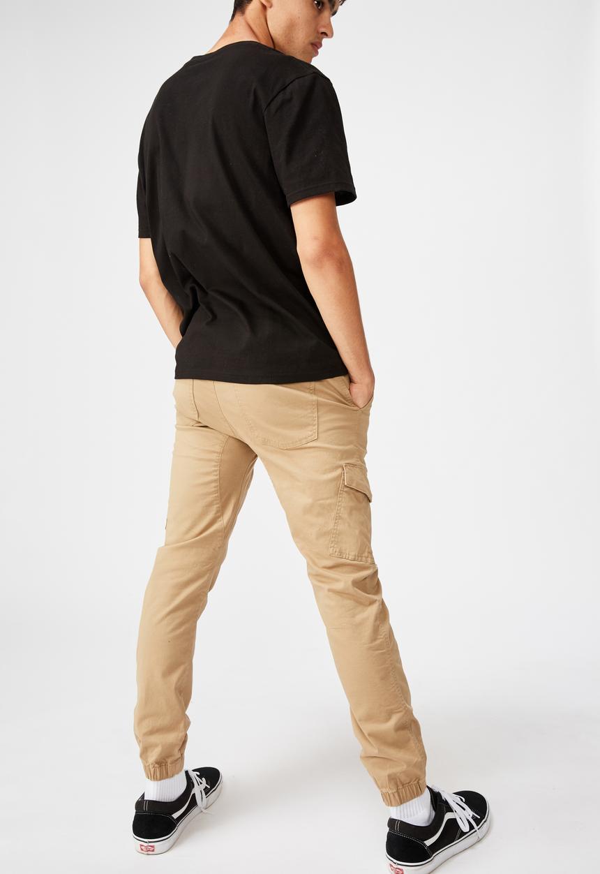 Factorie - Utility pocket pant - beige