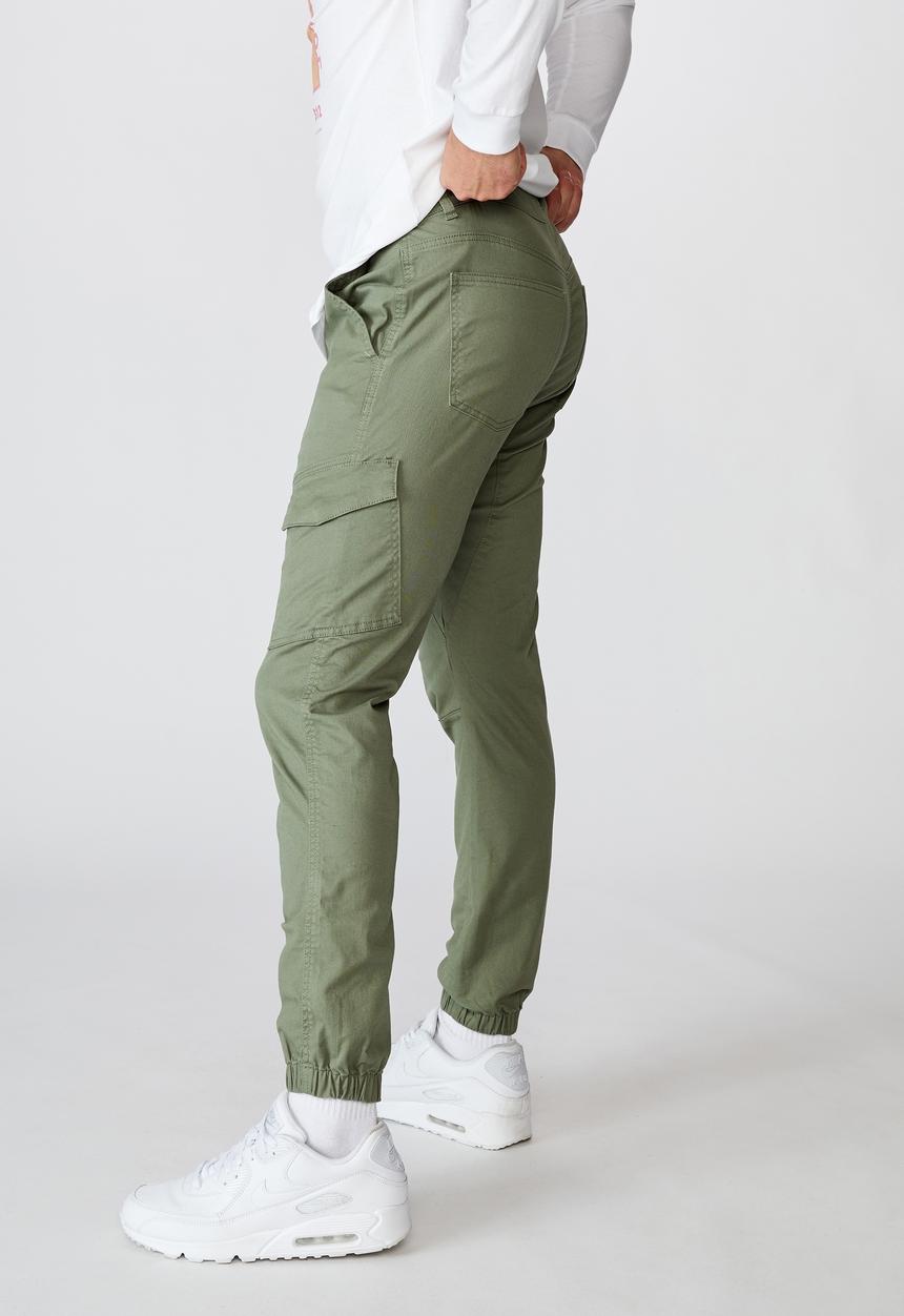 Factorie - Utility pocket pant - khaki