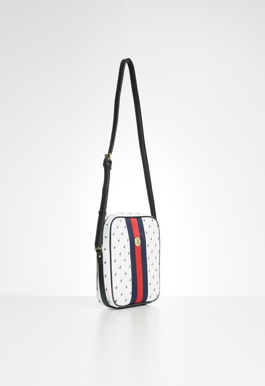 POLO - Kensington crossbody - black & white