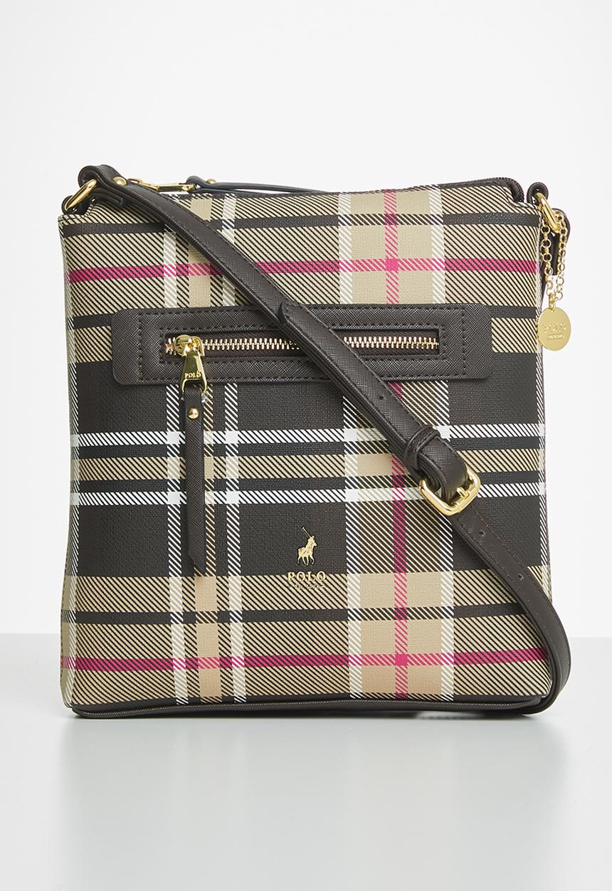 POLO - Barclay crossbody - brown & beige 