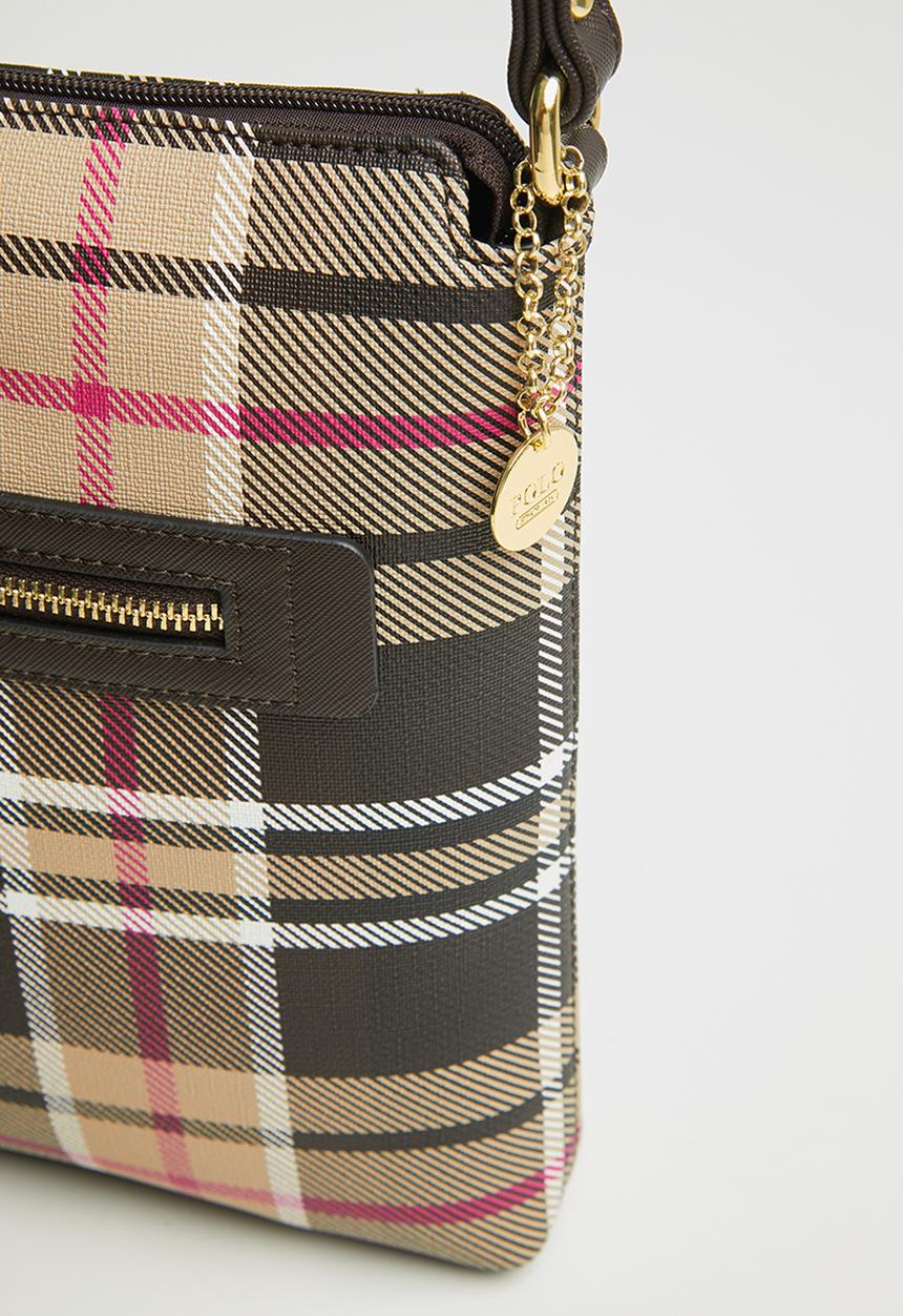 POLO - Barclay crossbody - brown & beige 