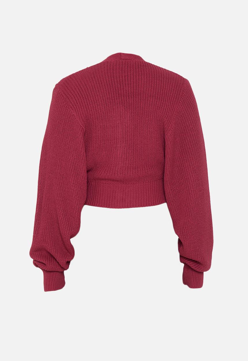Glamorous - Petite cropped cardi - pink