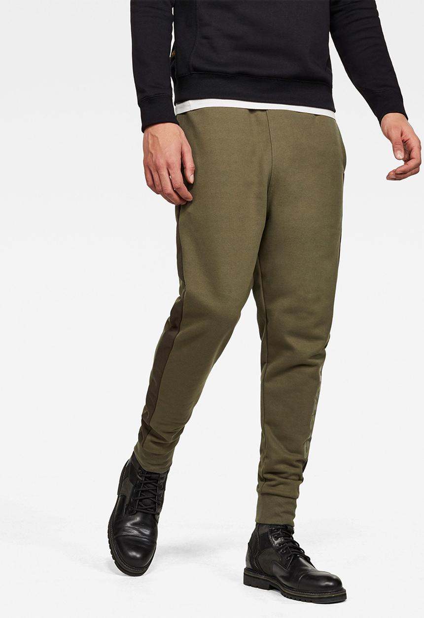 G-STAR - Block originals graphic sweatpants - khaki