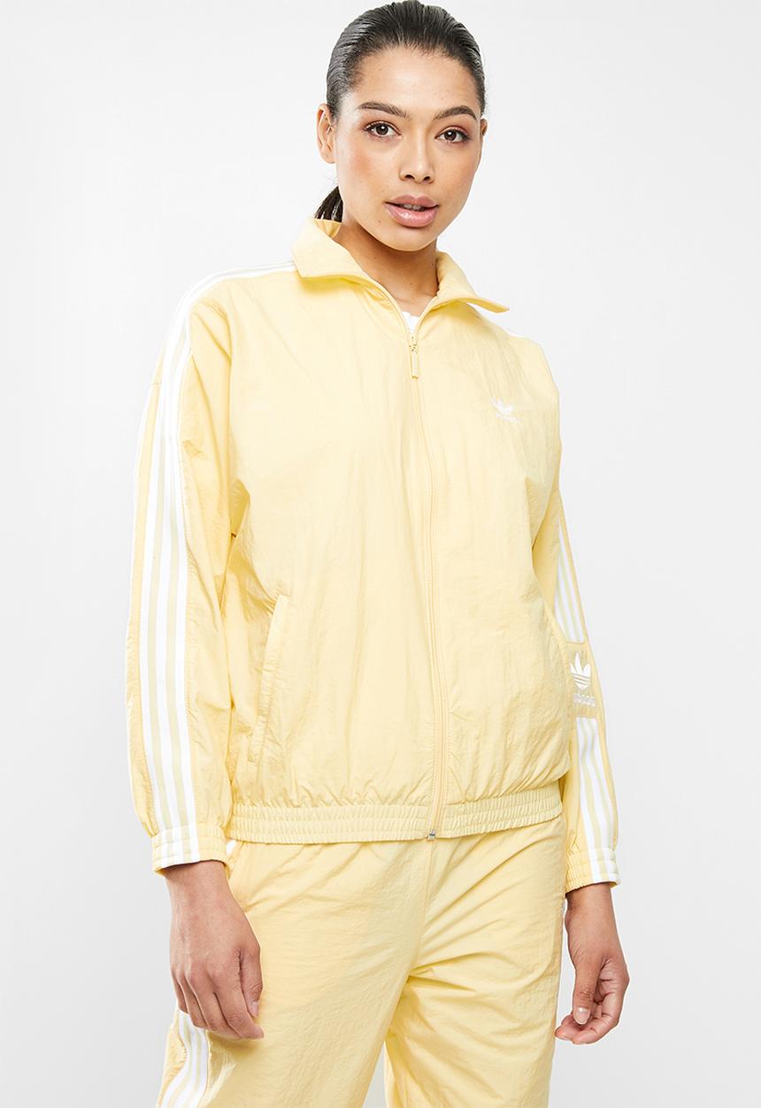adidas Originals - Adicolour lock up track top - yellow