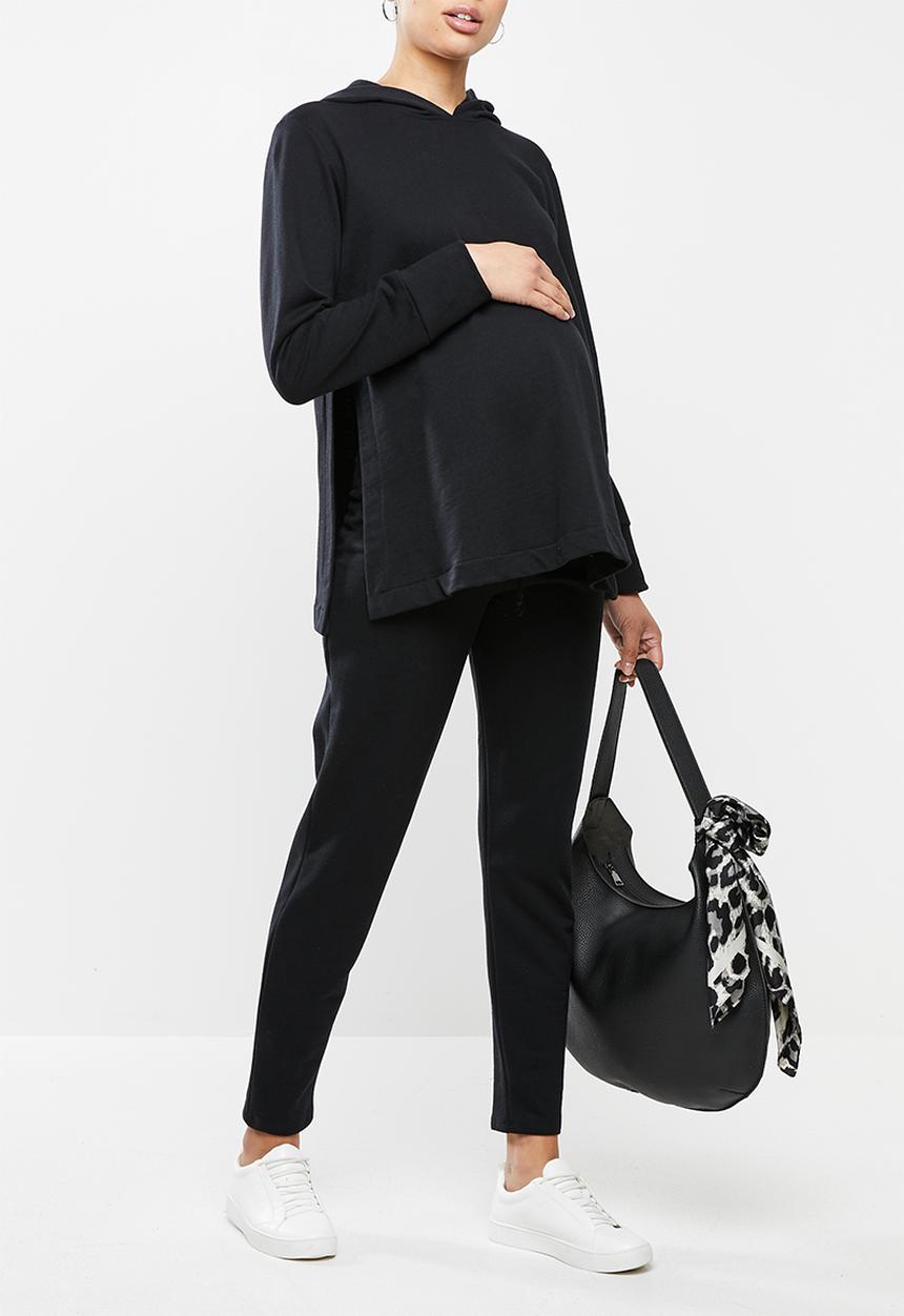 Superbalist - Maternity stretch fleece bottoms - black