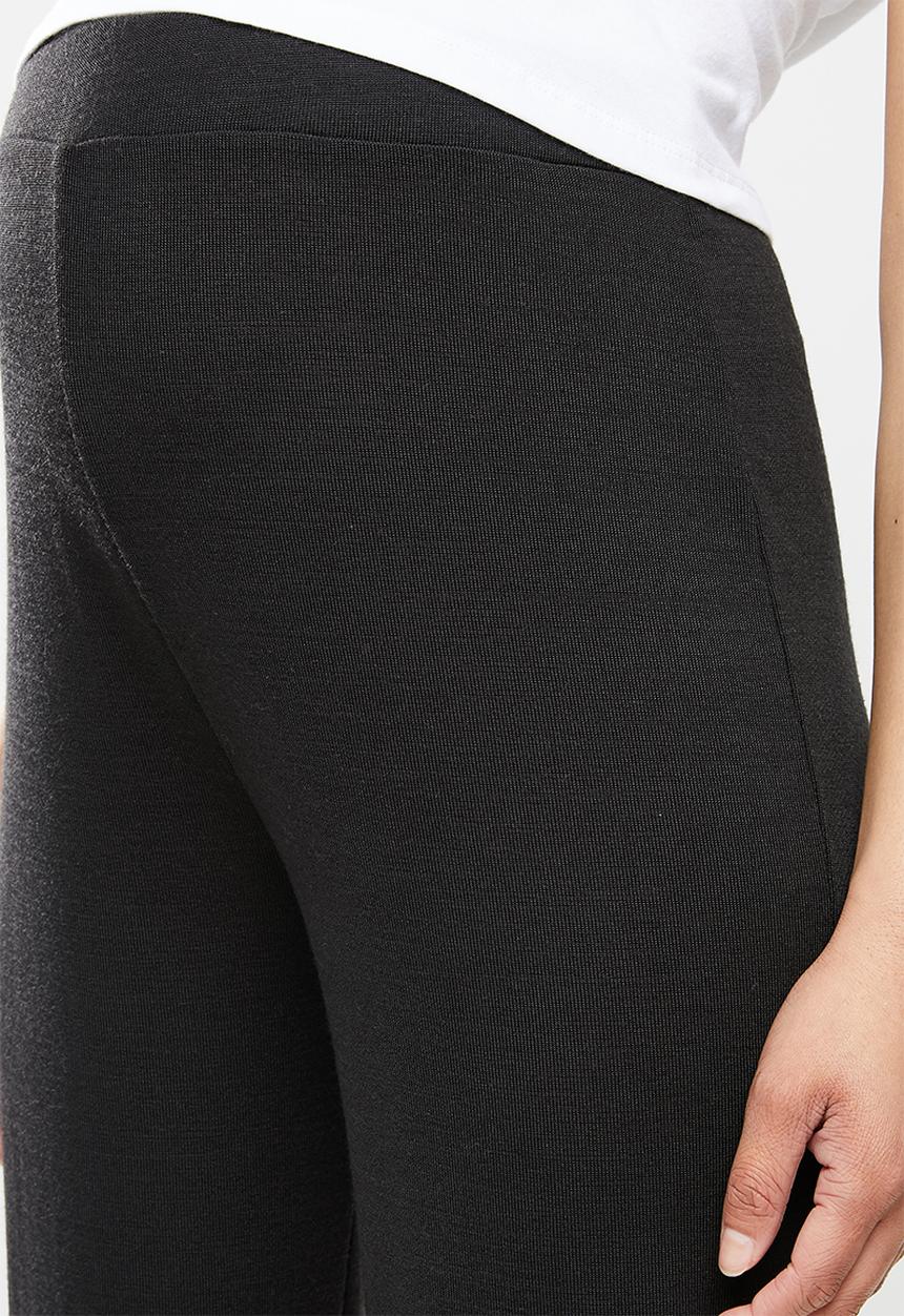 Superbalist - Maternity cuffed rib pants - black