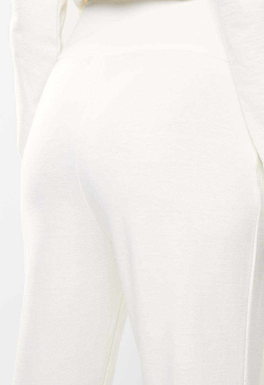 Superbalist - Maternity stretch fleece bottoms - milk