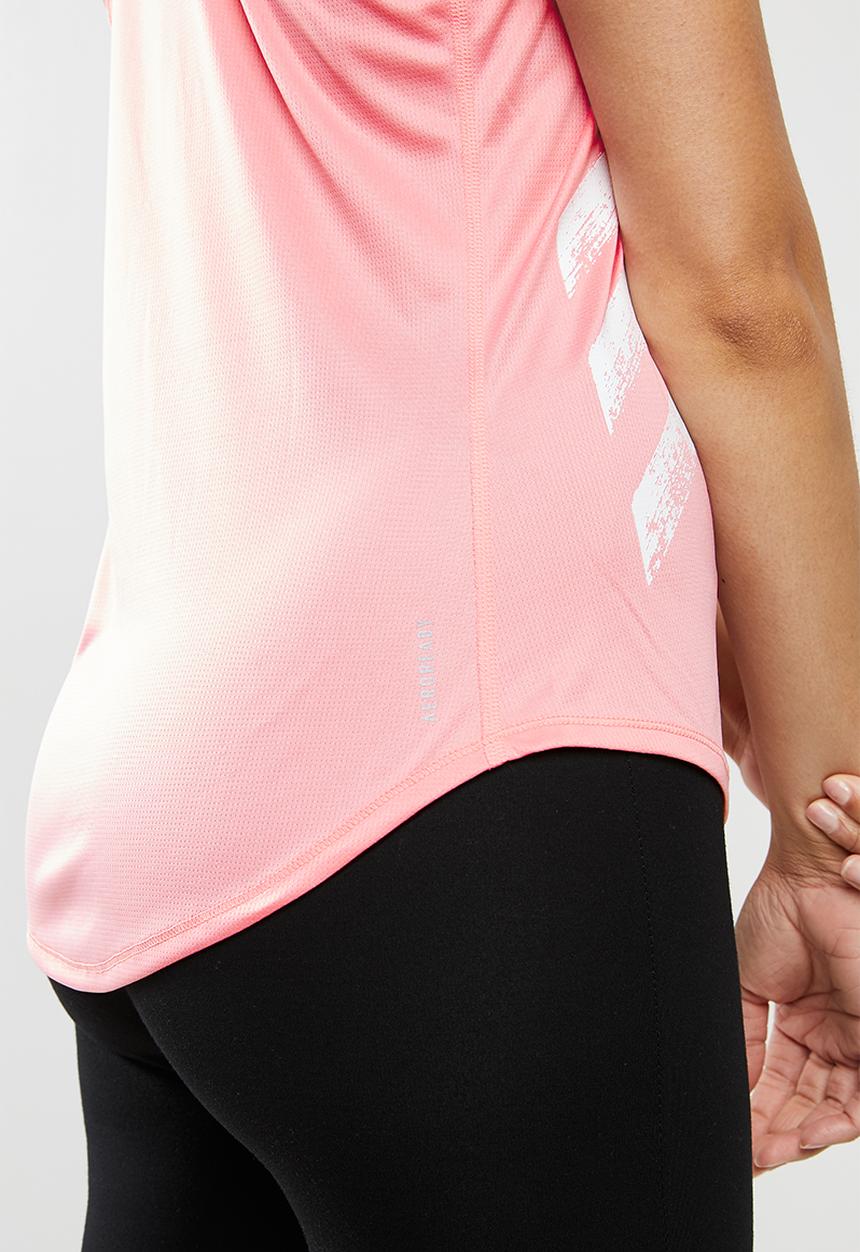 adidas Performance - Run in tank - pink