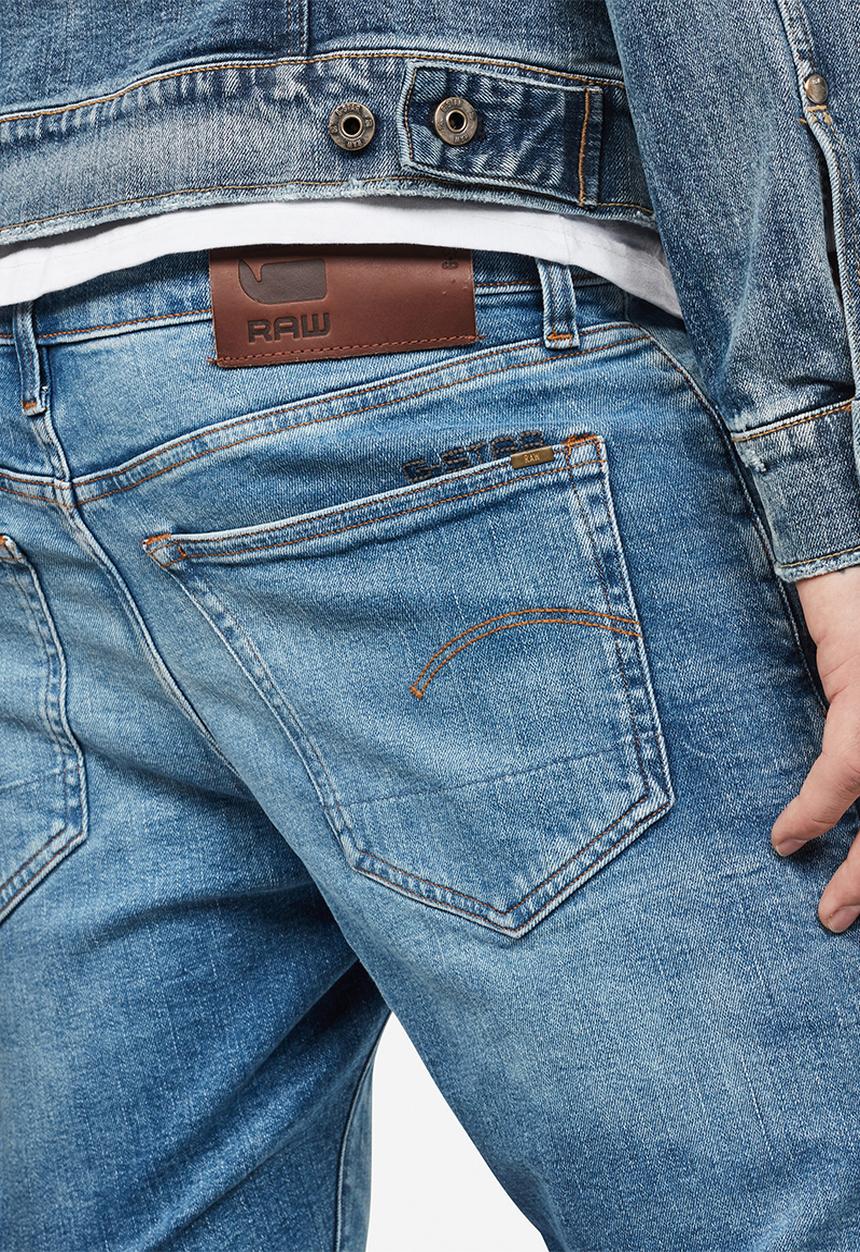 G-STAR - 3301 slim fit jeans -  blue