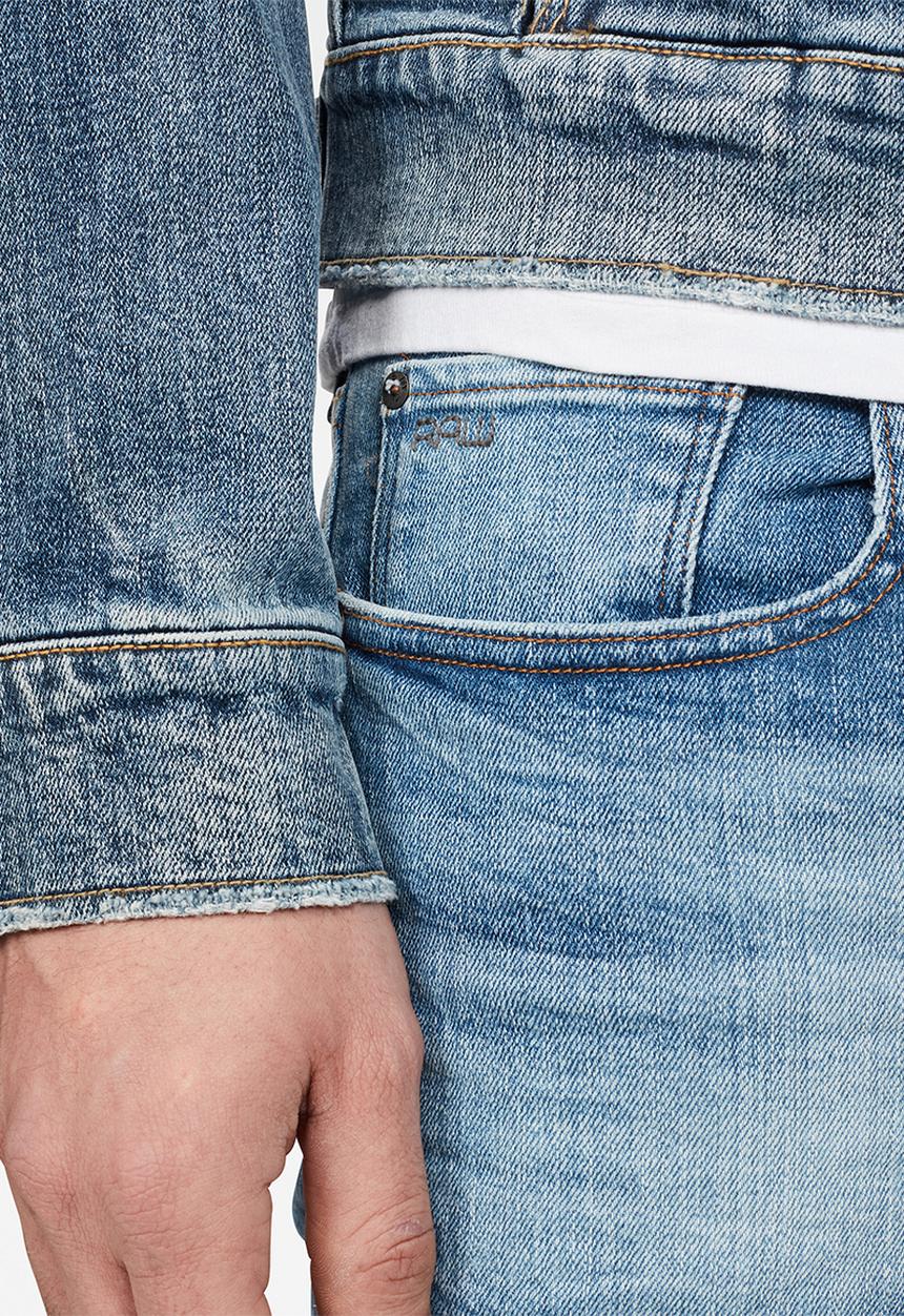 G-STAR - 3301 slim fit jeans -  blue