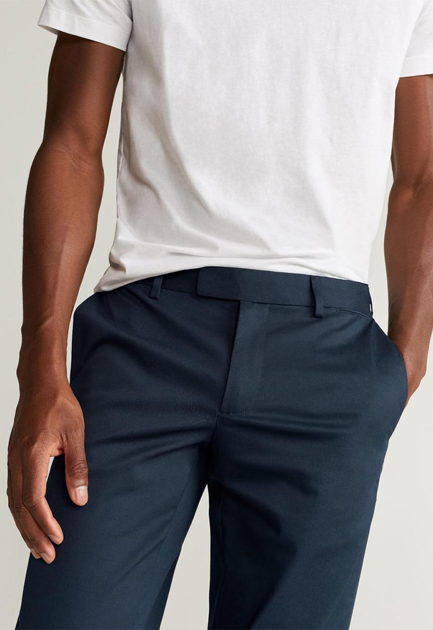 MANGO - Murphy trousers - navy