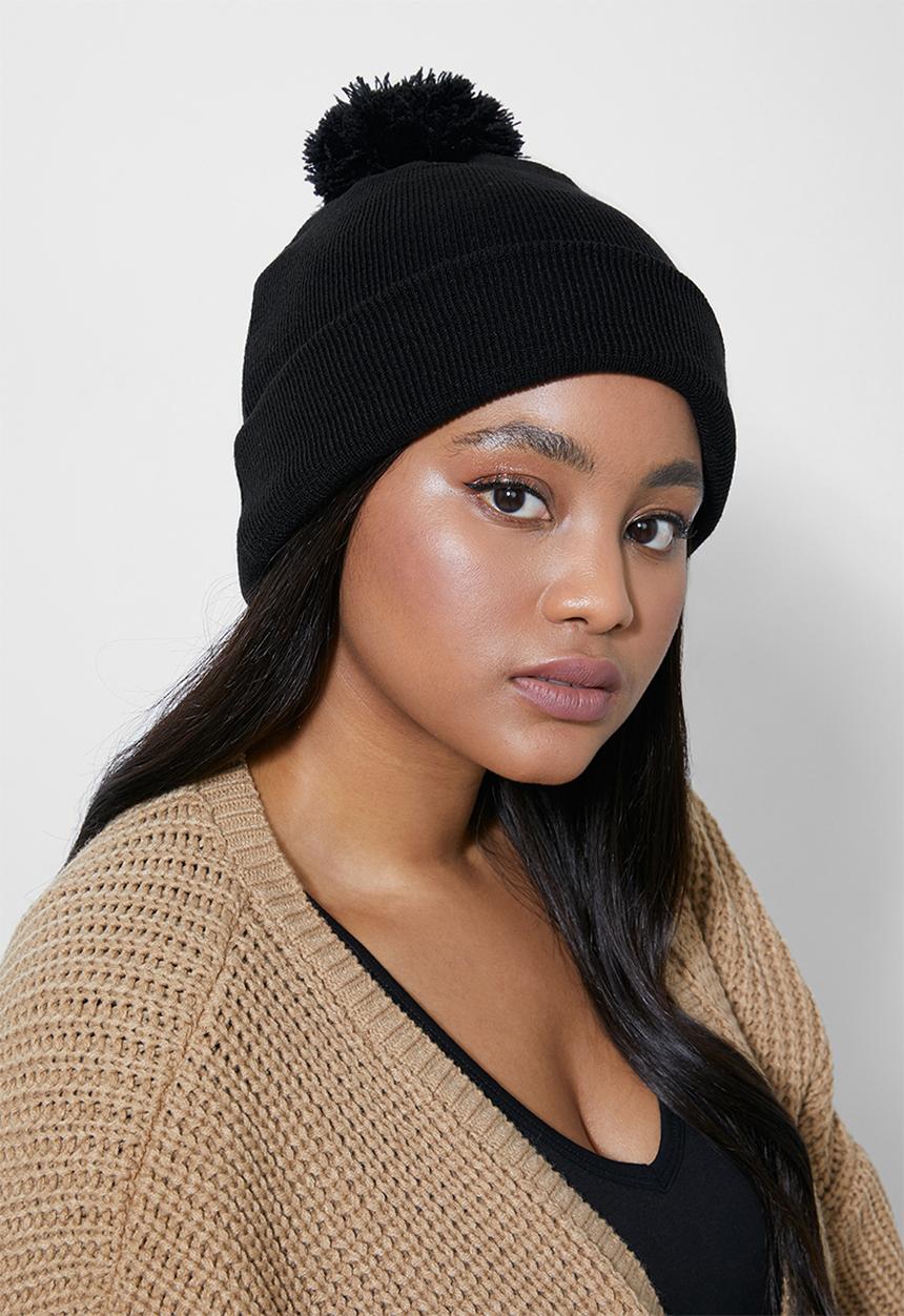Superbalist - Nala pom pom beanie - black