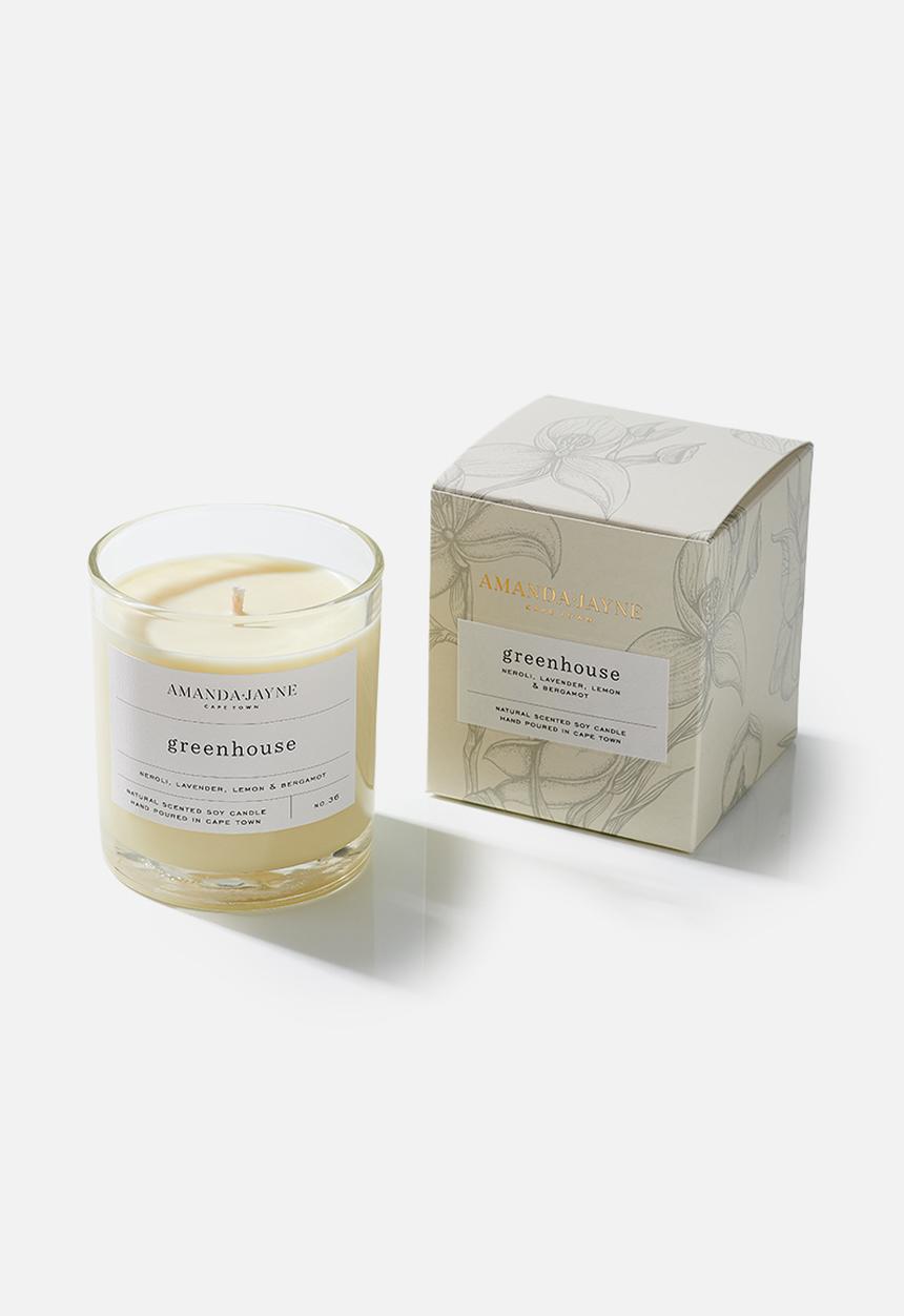Amanda Jayne - Greenhouse glass collection candle
