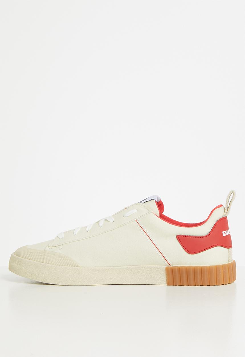 Diesel  - S-bully LC sneakers - tofu & fiery red