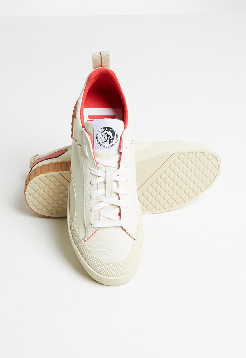 Diesel  - S-bully LC sneakers - tofu & fiery red
