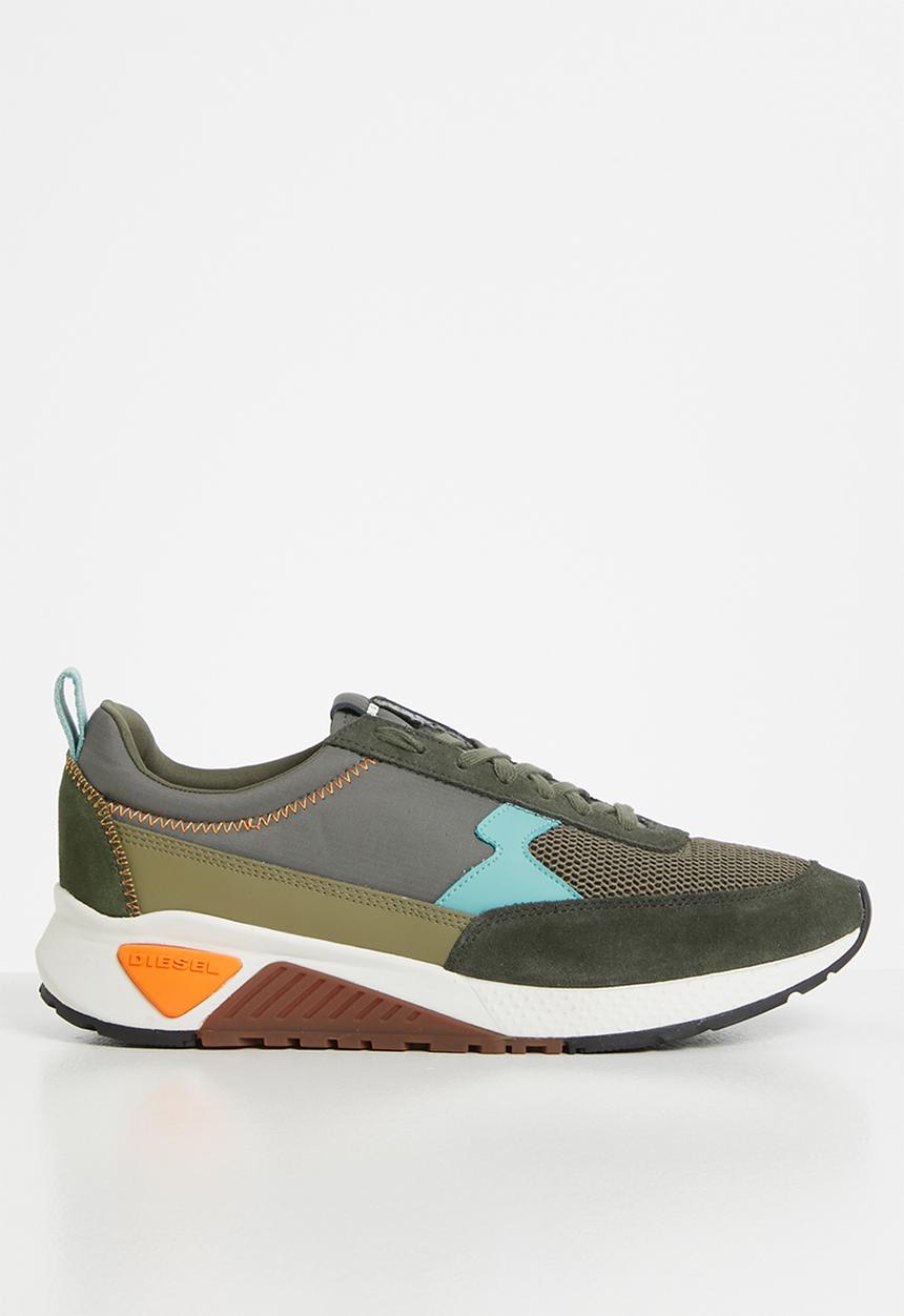 Diesel  - S-kb low lace ii sneakers - olive night & aloe