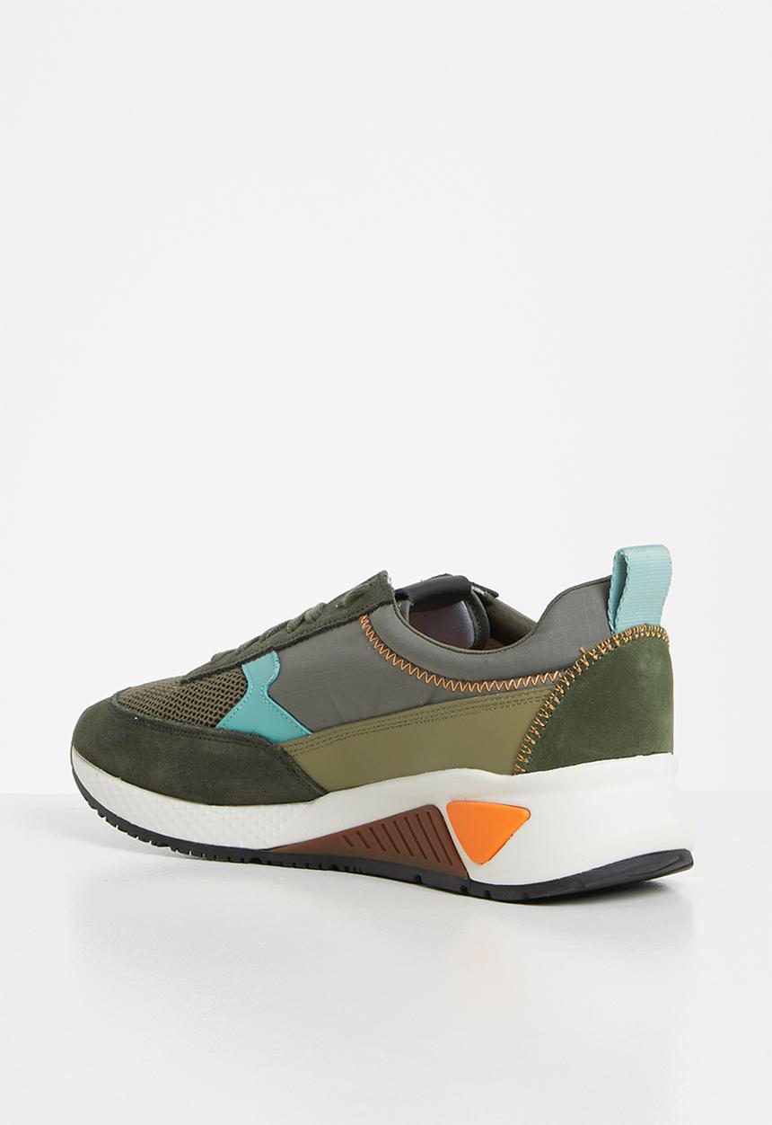 Diesel  - S-kb low lace ii sneakers - olive night & aloe