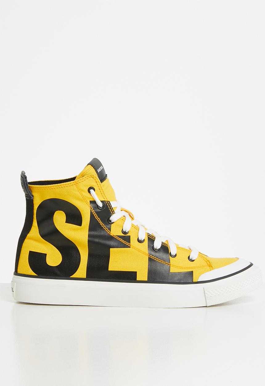 Diesel  - S-astico mc sneaker - freesia yellow & black