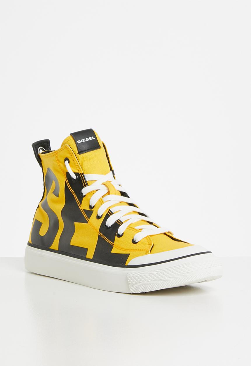 Diesel  - S-astico mc sneaker - freesia yellow & black