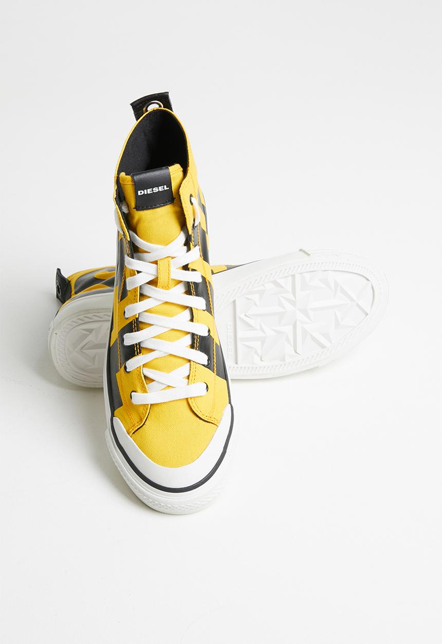 Diesel  - S-astico mc sneaker - freesia yellow & black