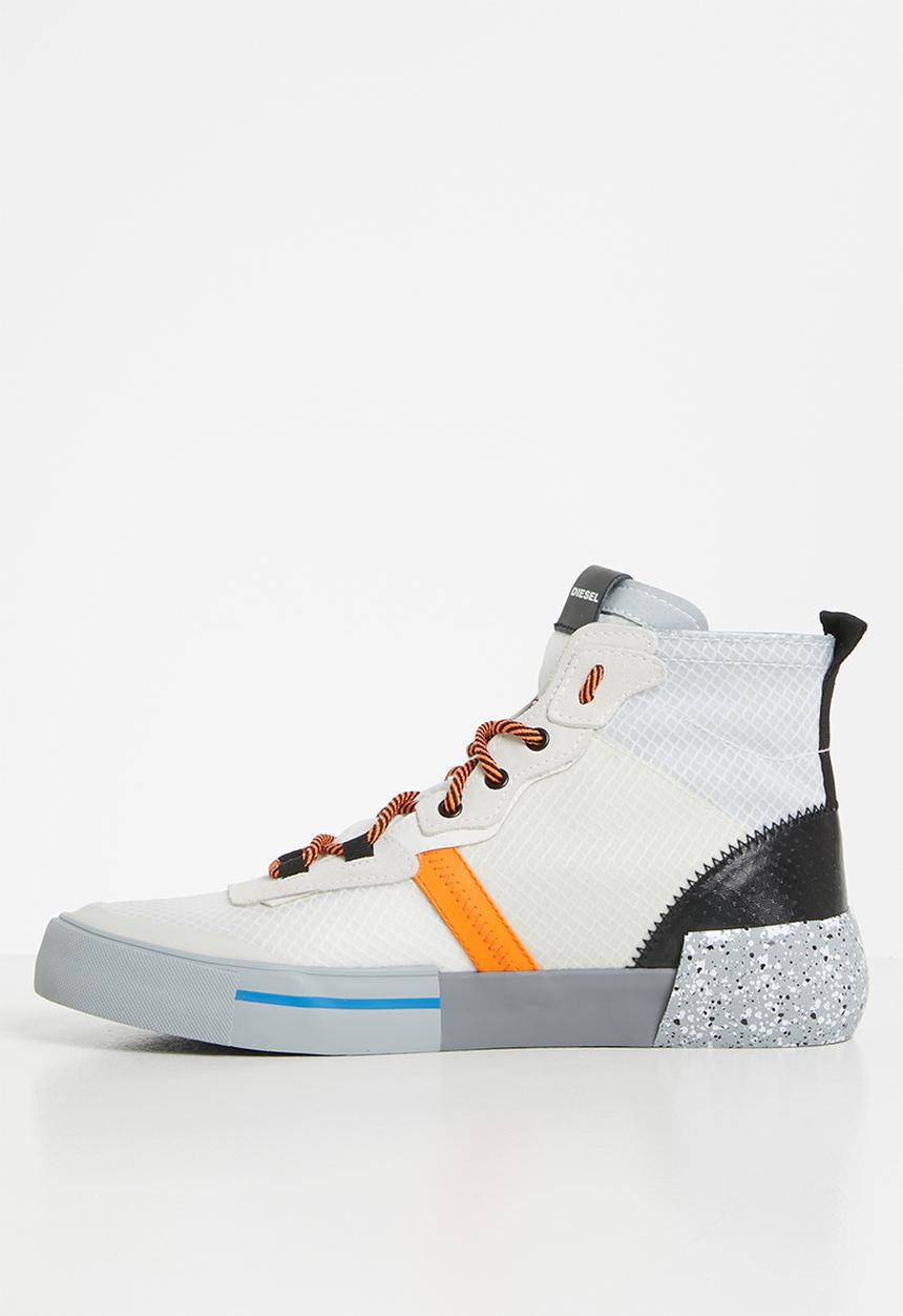 Diesel  - S-dese mid rc sneakers - star white & dirty