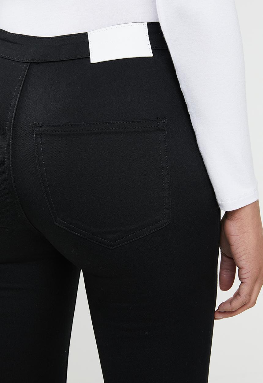 Glamorous - Nell super high waisted jeans - black