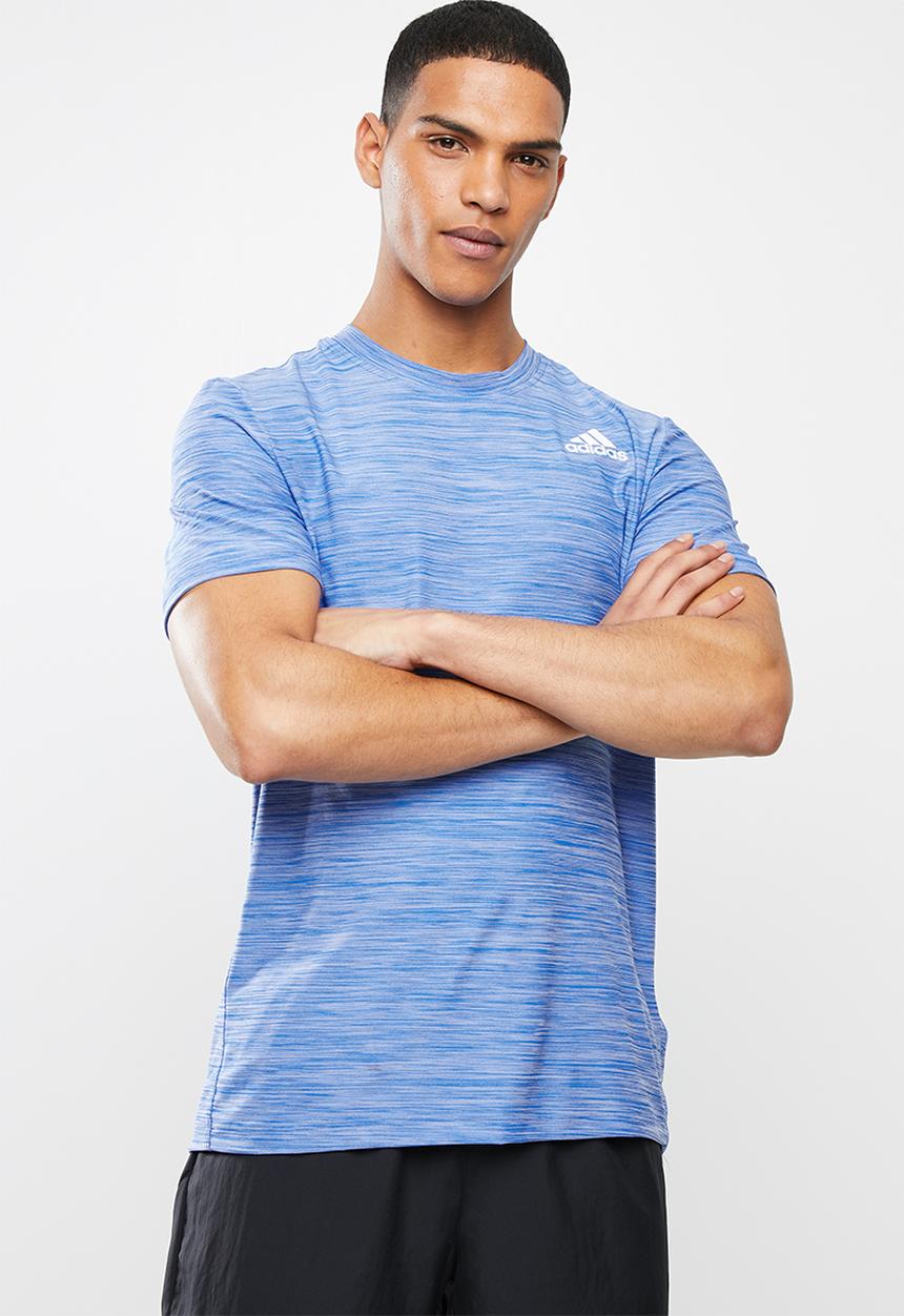 adidas Performance - All set short sleeve tee 2 - blue