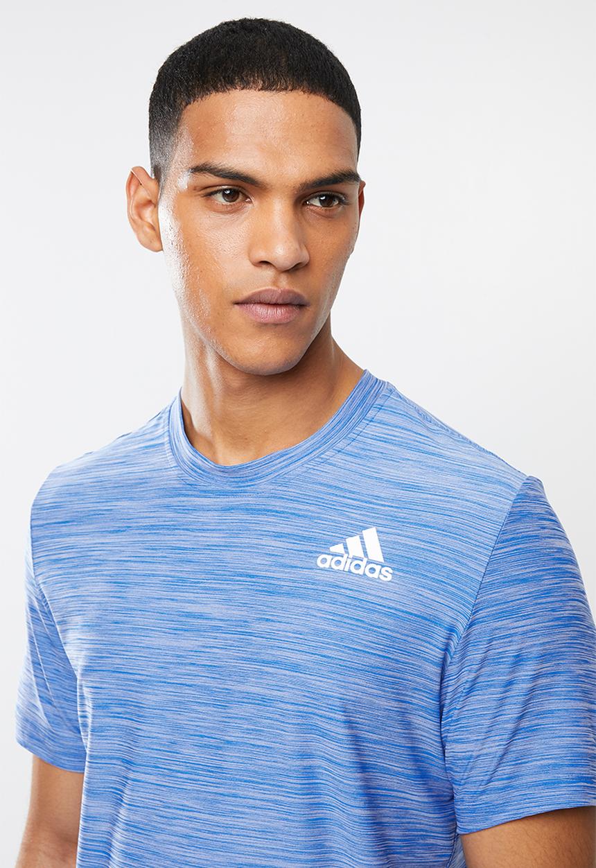 adidas Performance - All set short sleeve tee 2 - blue