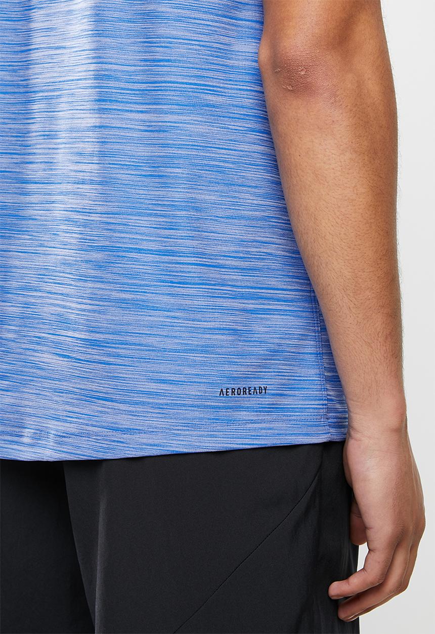 adidas Performance - All set short sleeve tee 2 - blue