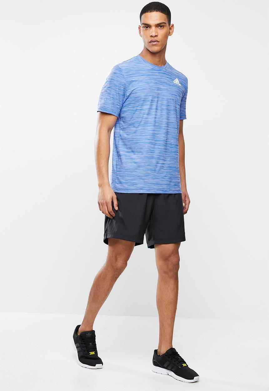 adidas Performance - All set short sleeve tee 2 - blue