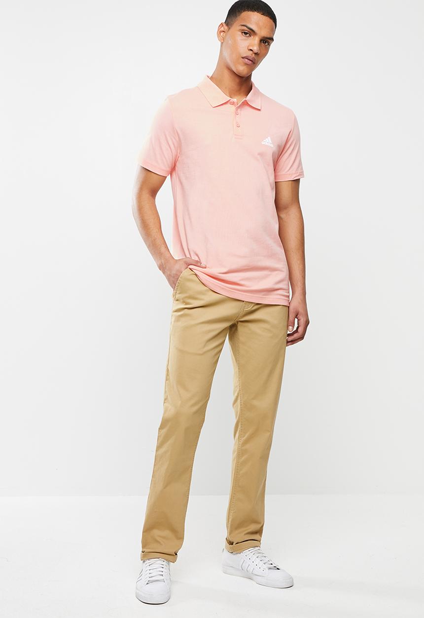 adidas Performance - Short sleeve polo - pink 
