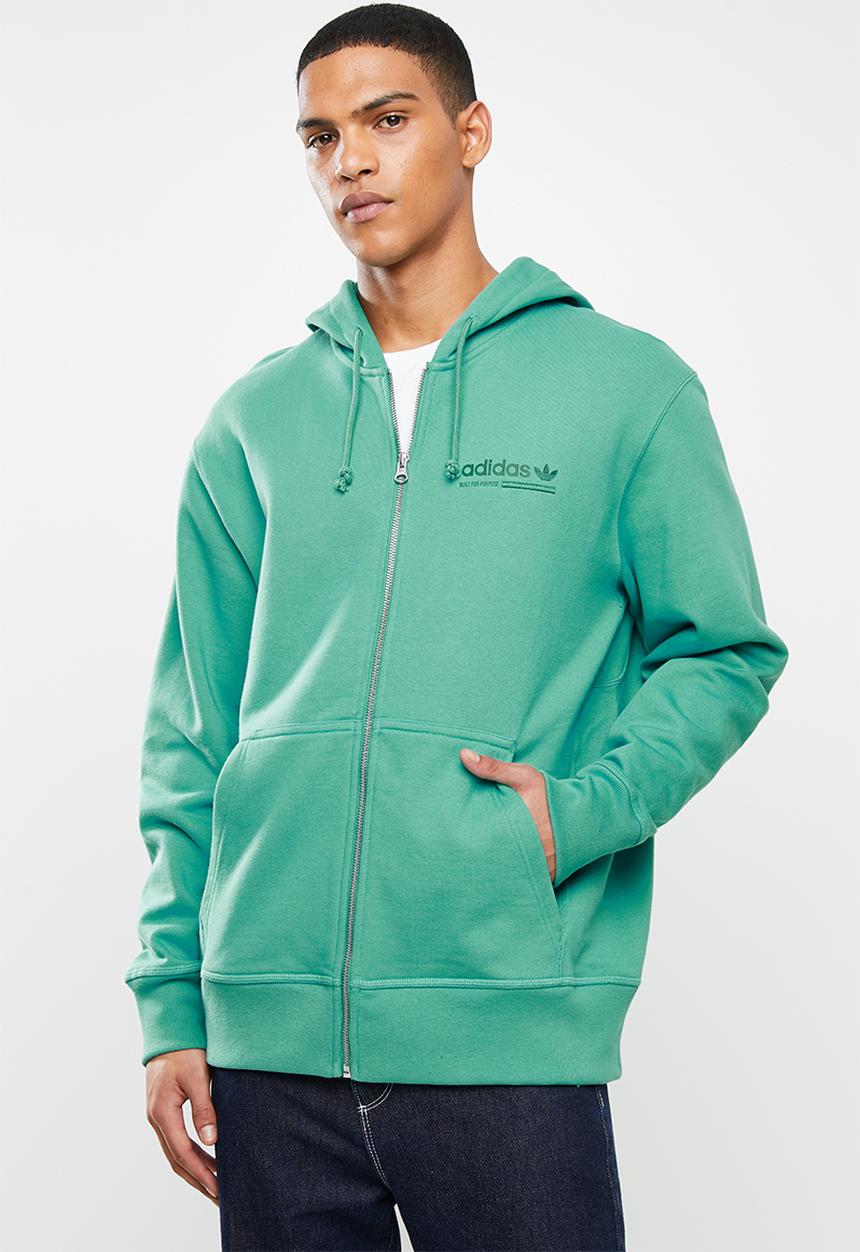adidas Originals - Fz hoodie - green