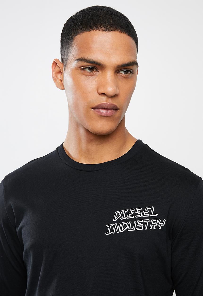 Diesel  - Diego long sleeve tee - black