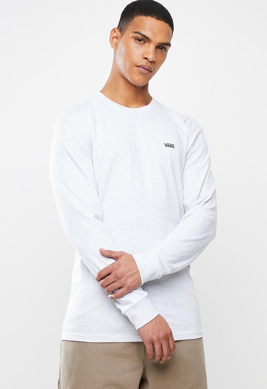 Vans - Left chest hit long sleeve tee - grey