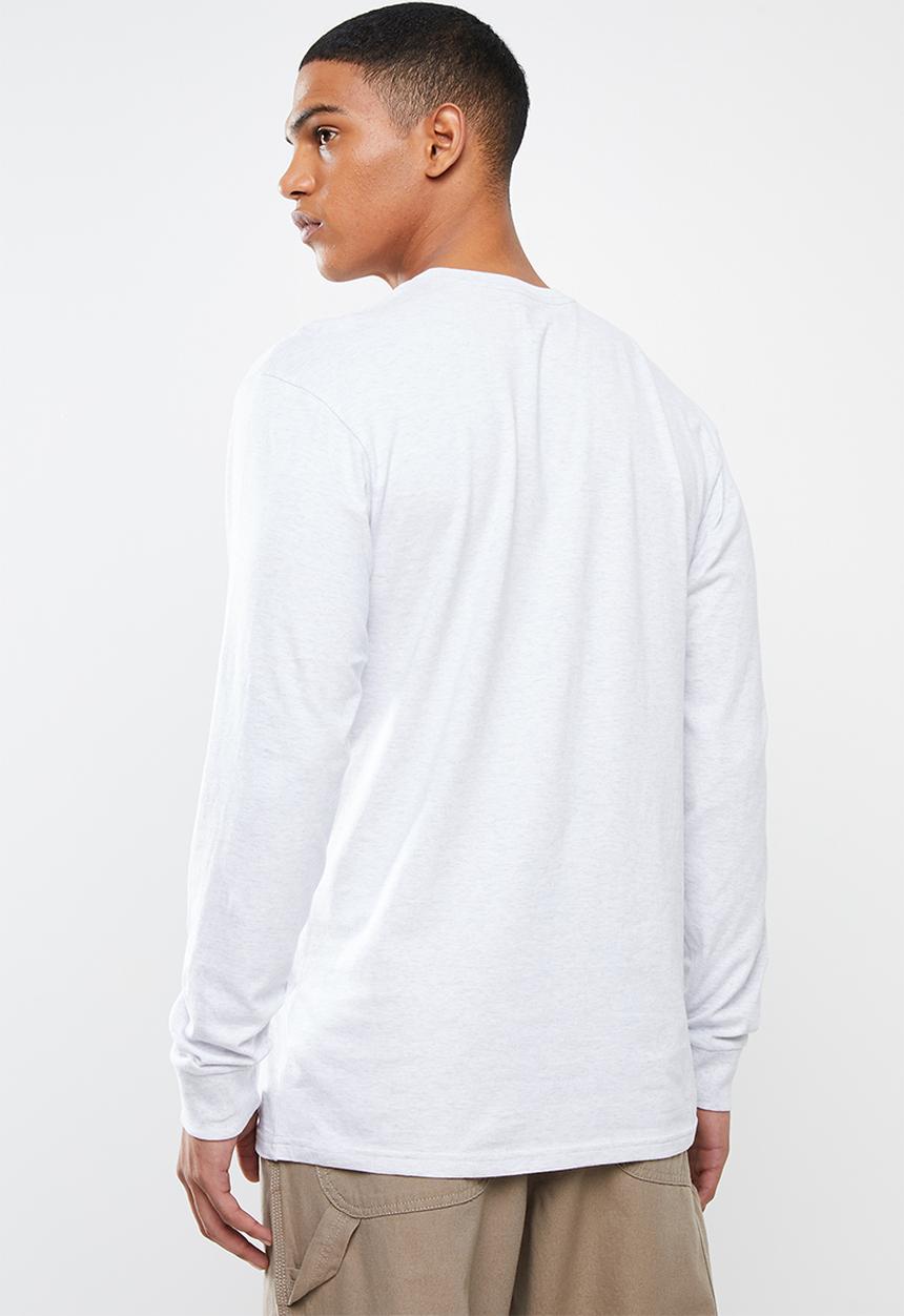 Vans - Left chest hit long sleeve tee - grey