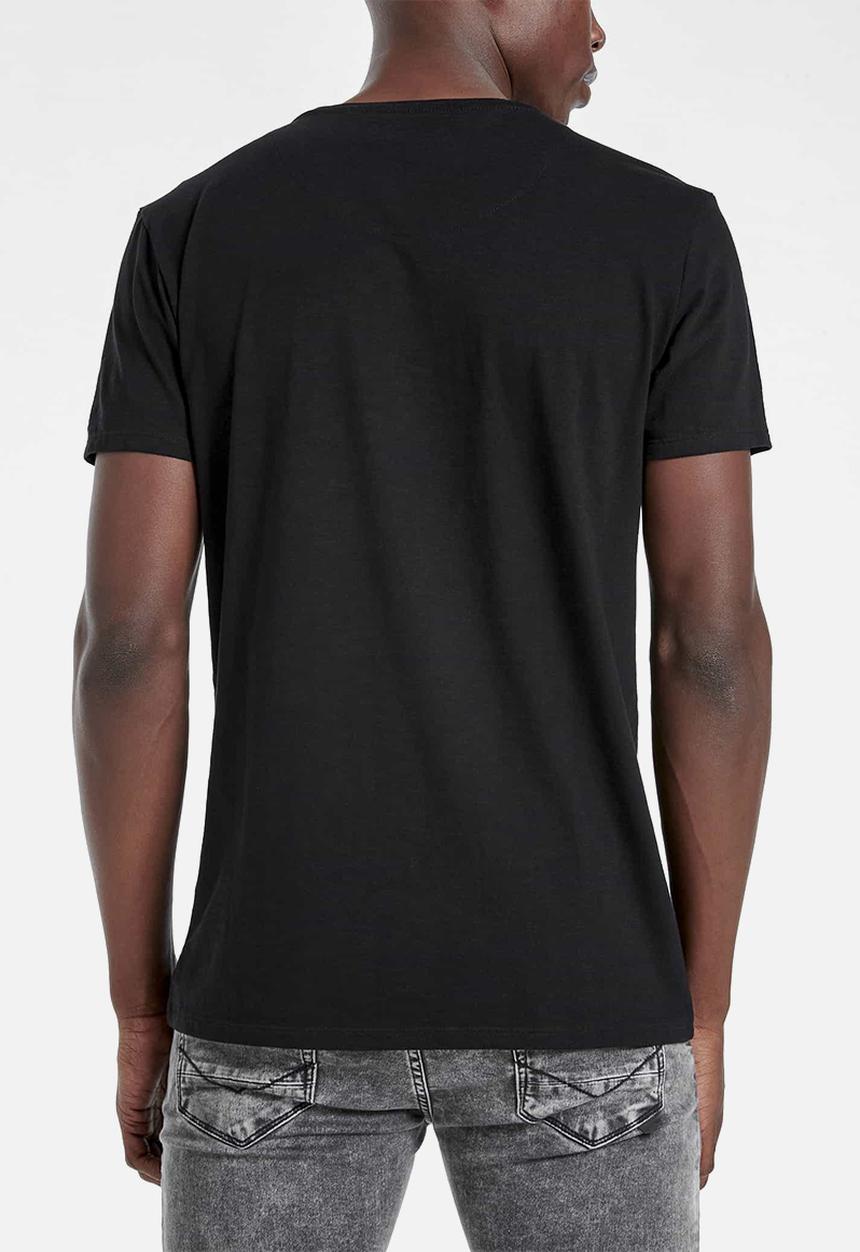 S.P.C.C - Breton straight hem tee - black