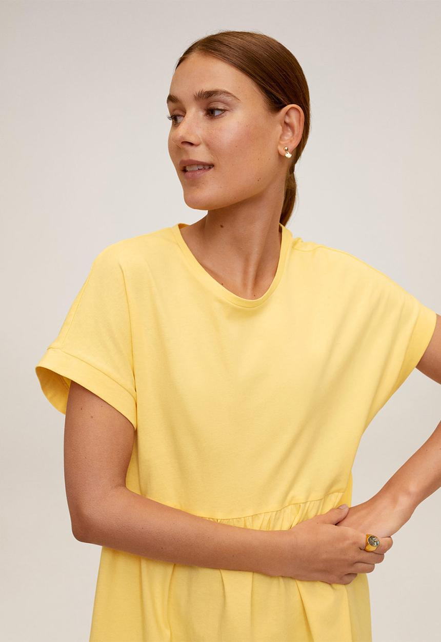 MANGO - Giselle dress - yellow 