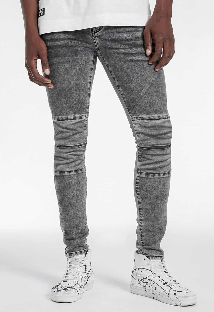 S.P.C.C - Buffalo premium trench jeans - grey