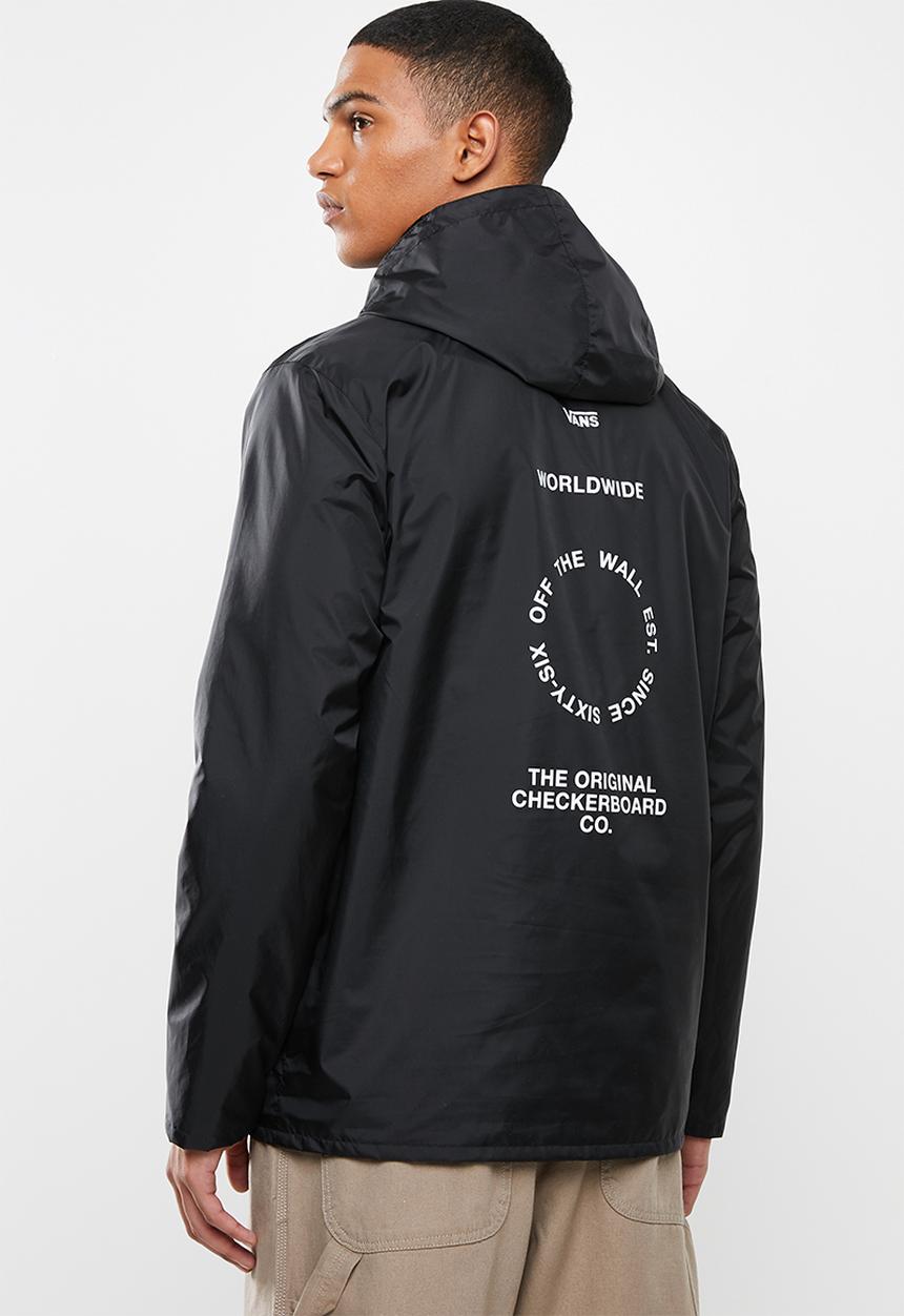 Vans - Distort type anorak - black