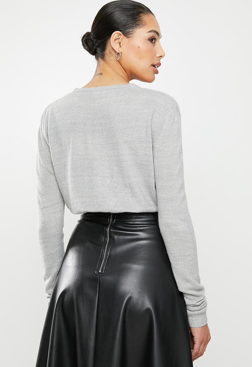 edit - Classic cardi - grey