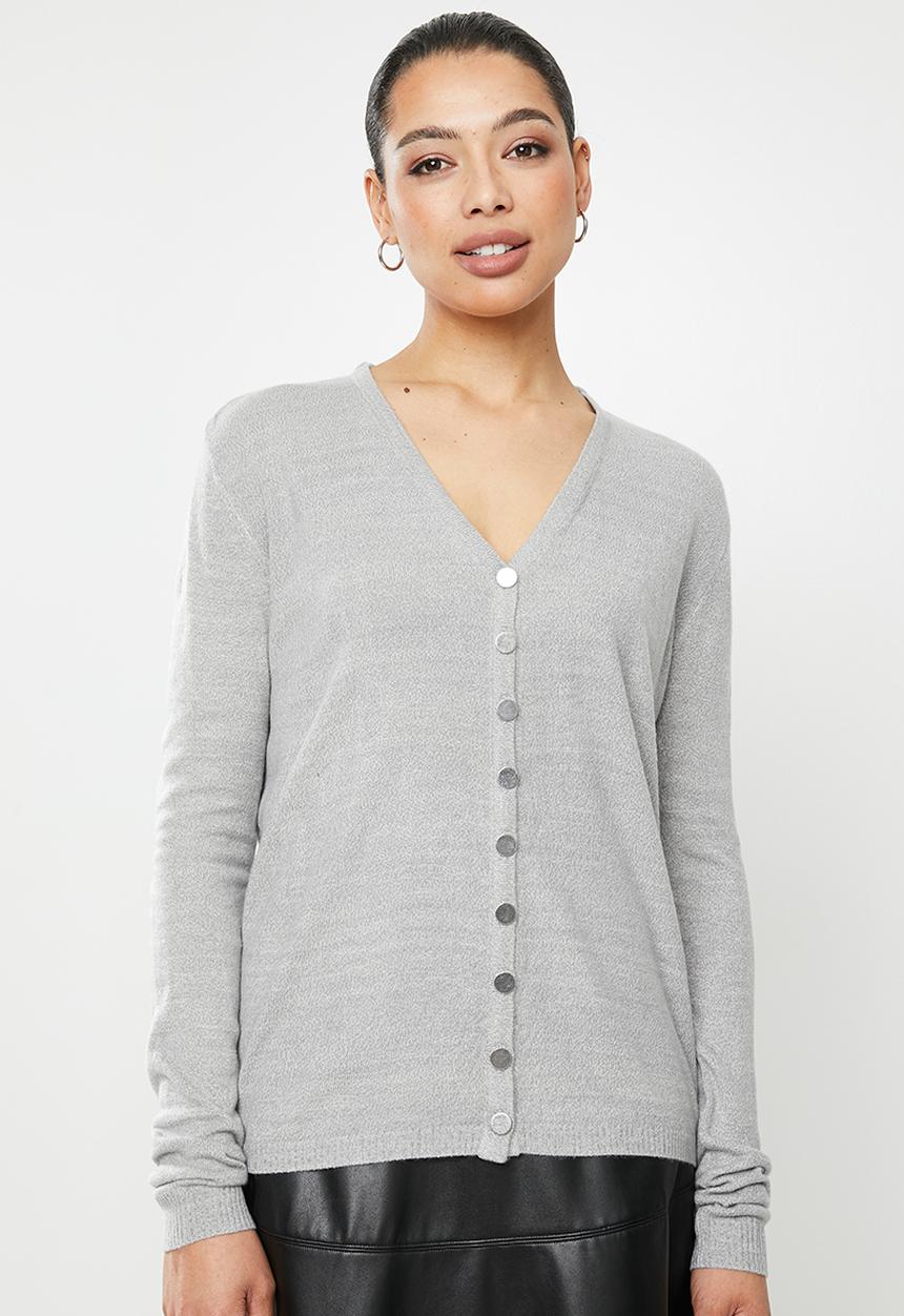 edit - Classic cardi - grey