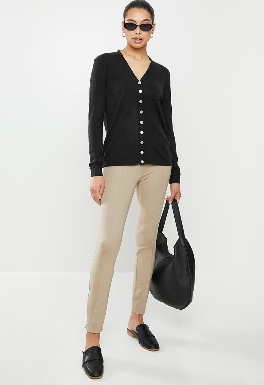 edit - Classic cardi - black