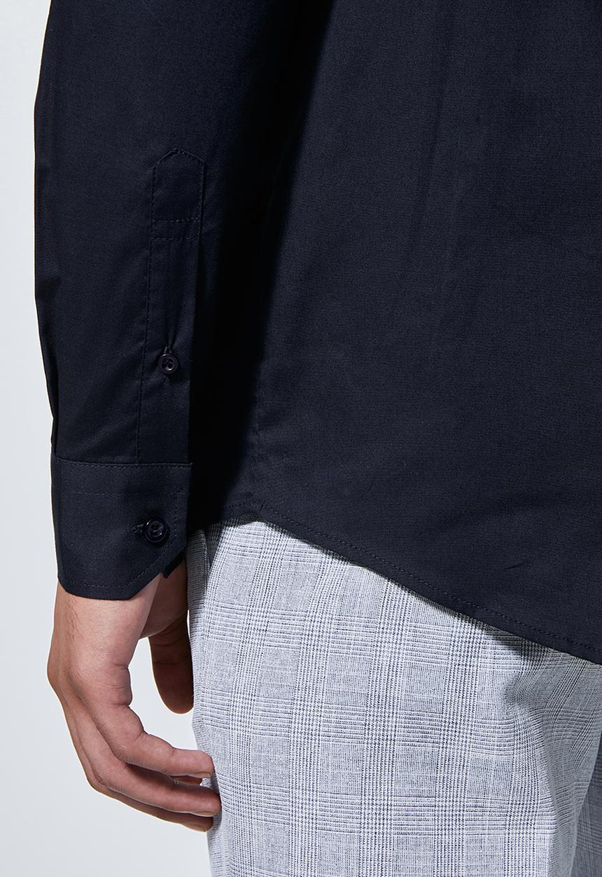 Superbalist - Jos slim fit long sleeve shirt - navy