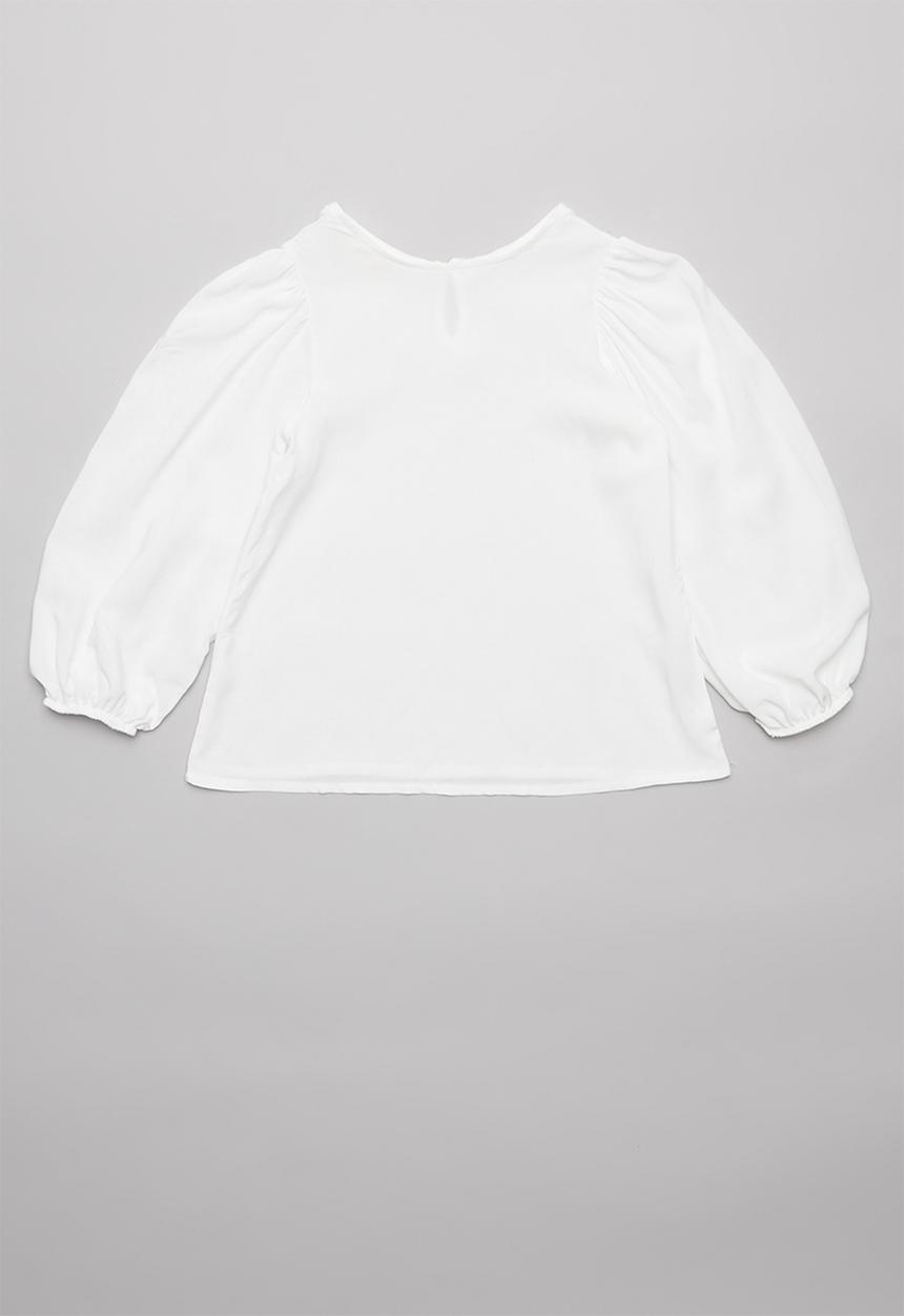 Superbalist Kids - Top with puff sleeve - milk