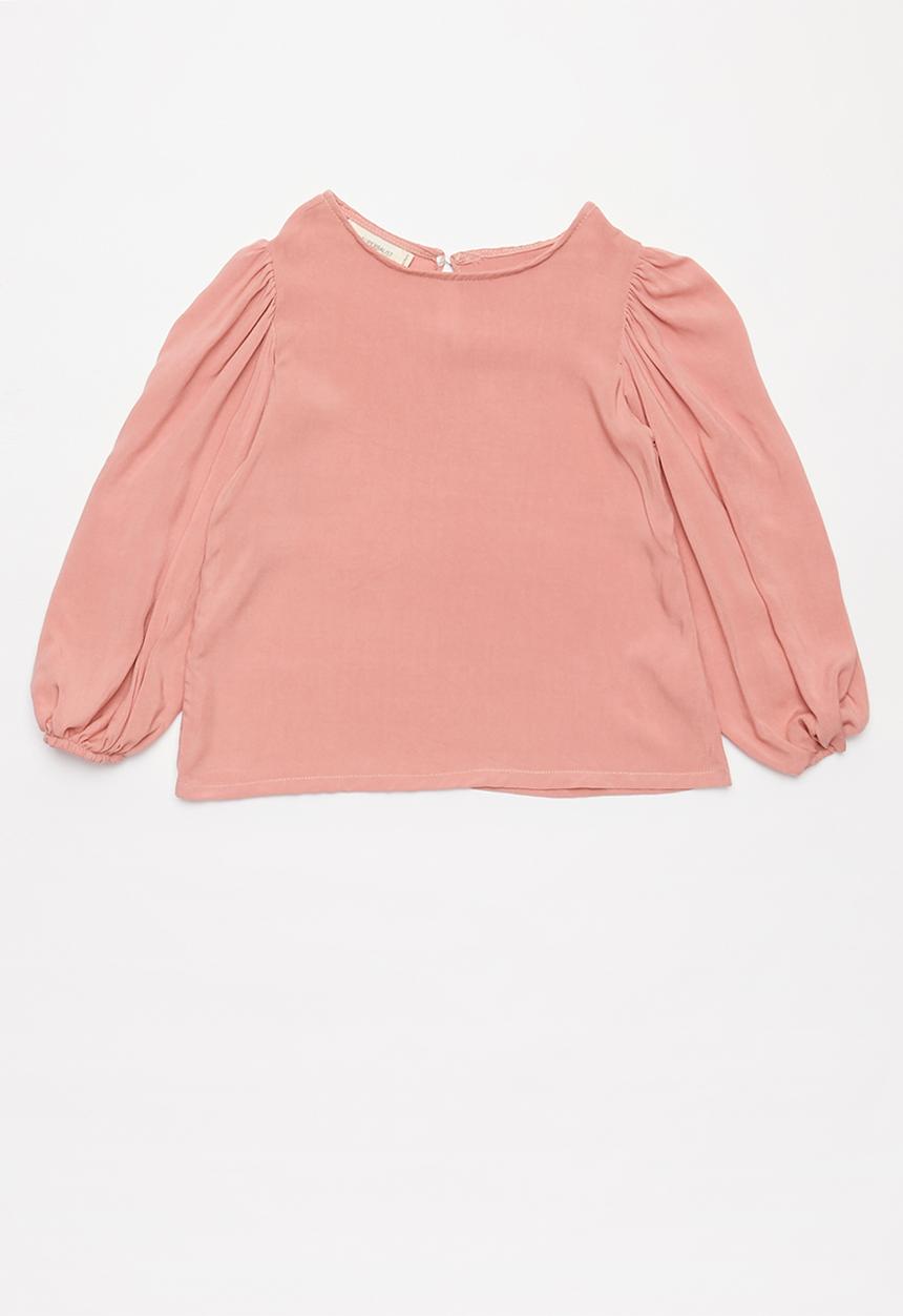 Superbalist Kids - Top with puff sleeve - pink